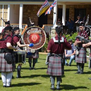 Pipers at Mother's Day Event